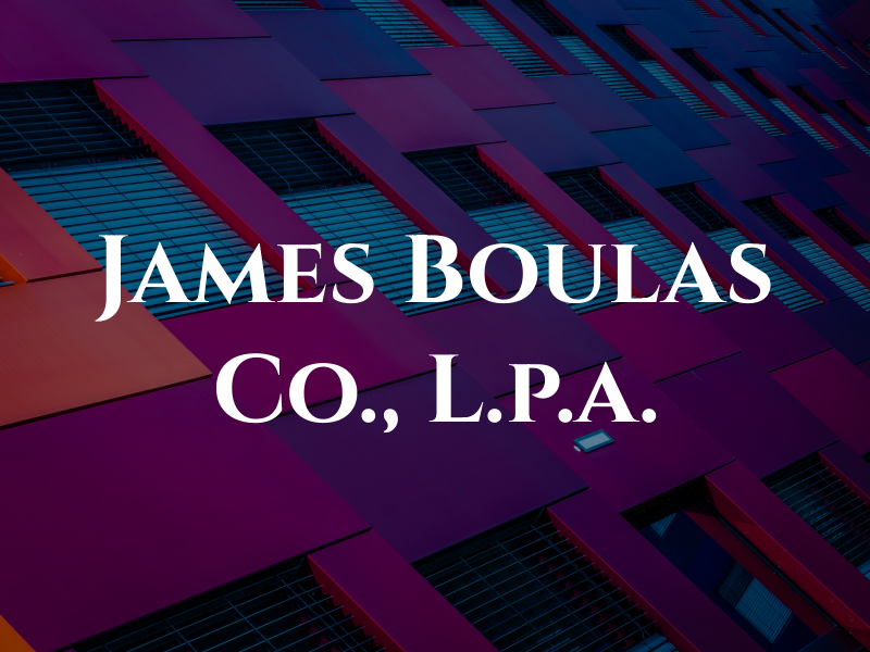 James E. Boulas Co., L.p.a.