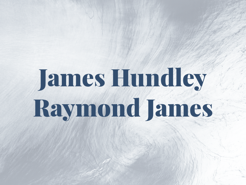 James Hundley - Raymond James