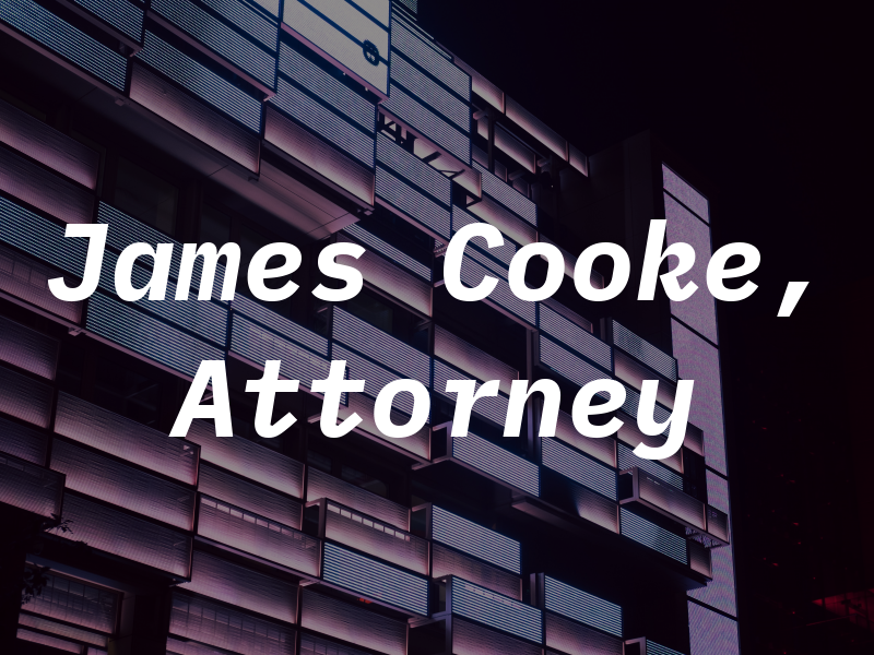 James R. Cooke, Jr. Attorney At Law