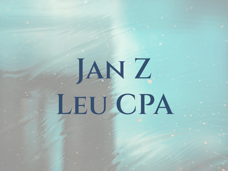 Jan Z Leu CPA