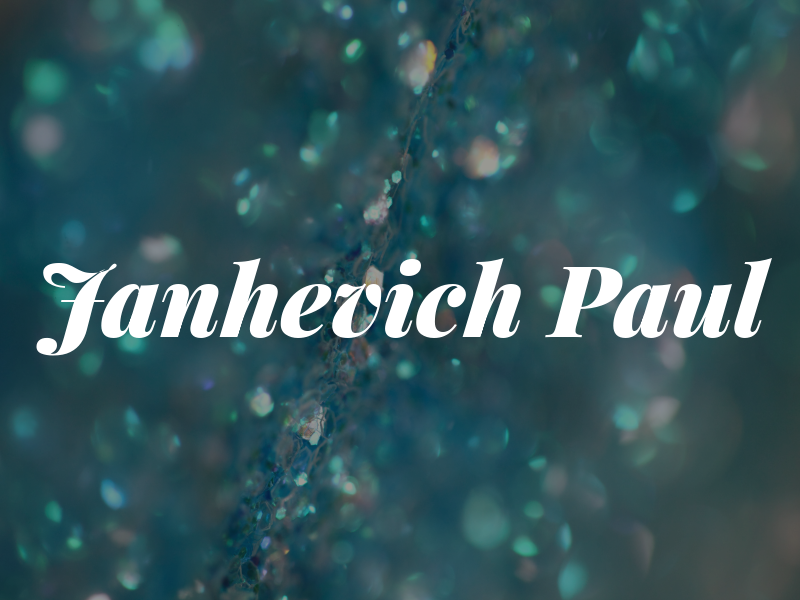 Janhevich Paul