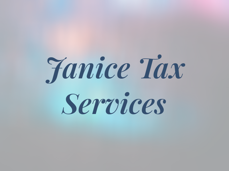Janice Tax Services