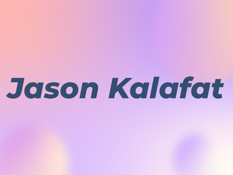 Jason Kalafat