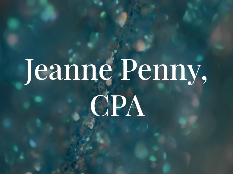 Jeanne Penny, CPA