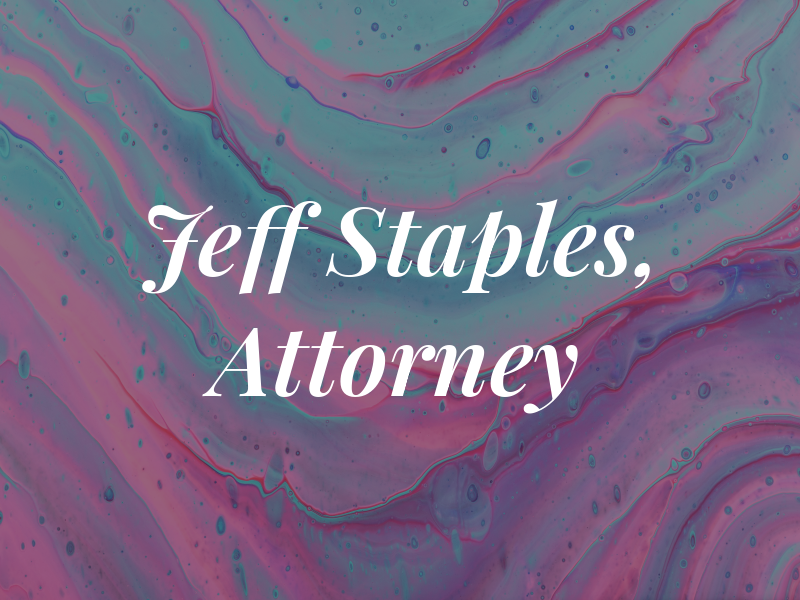 Jeff Staples, Attorney at Law