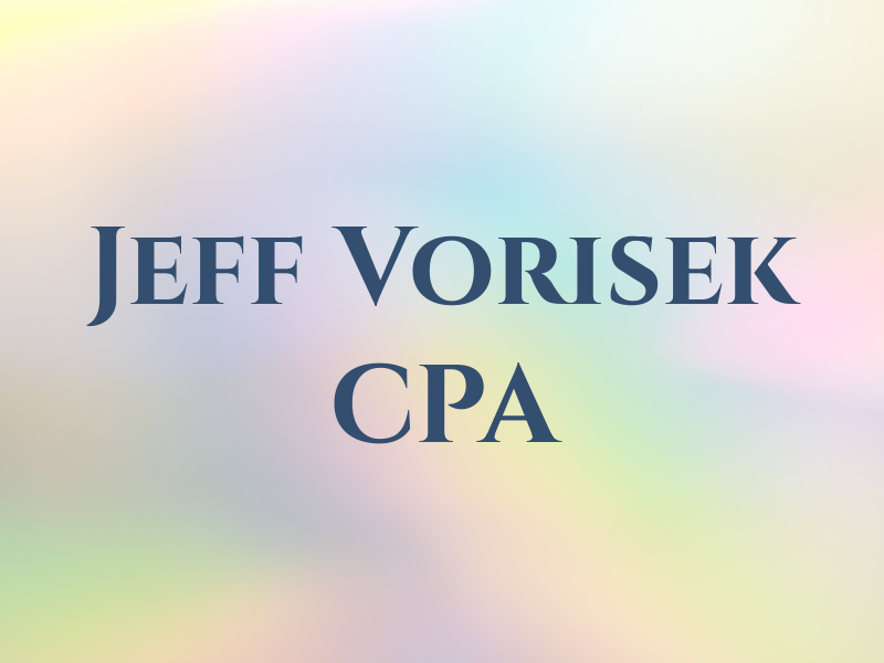 Jeff Vorisek CPA