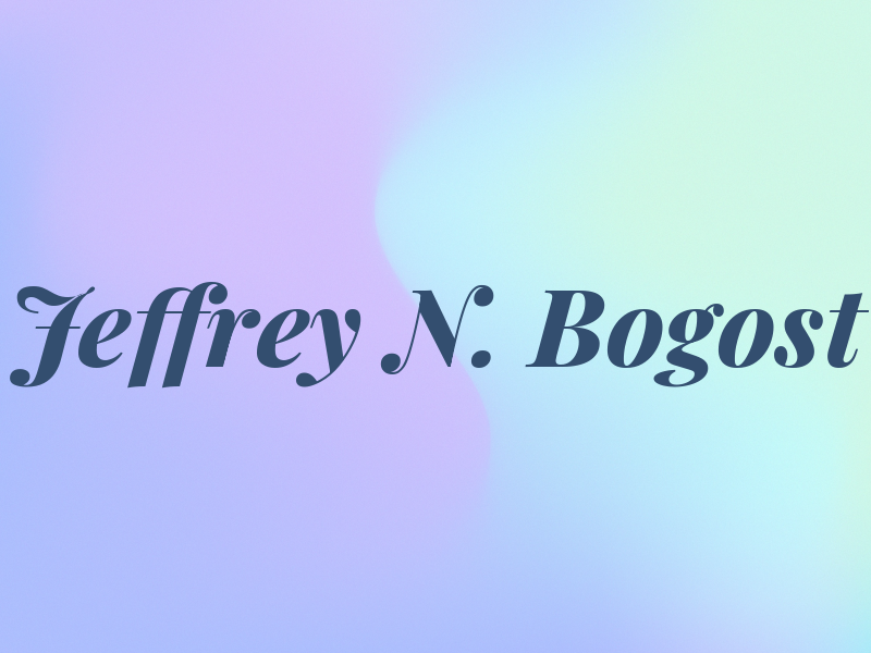 Jeffrey N. Bogost