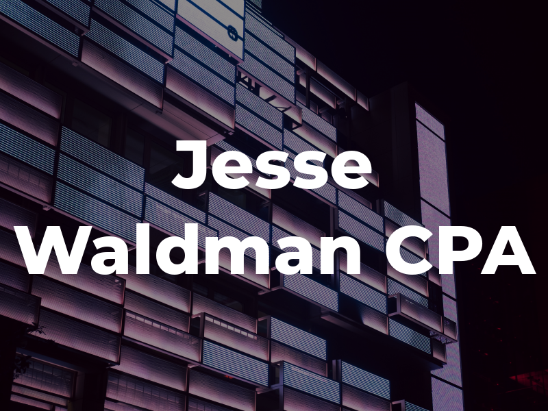Jesse Waldman CPA
