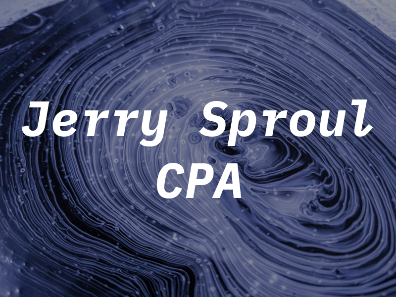 Jerry Sproul CPA