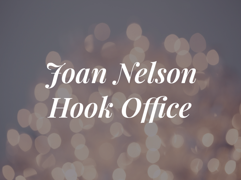 Joan Nelson Hook Law Office