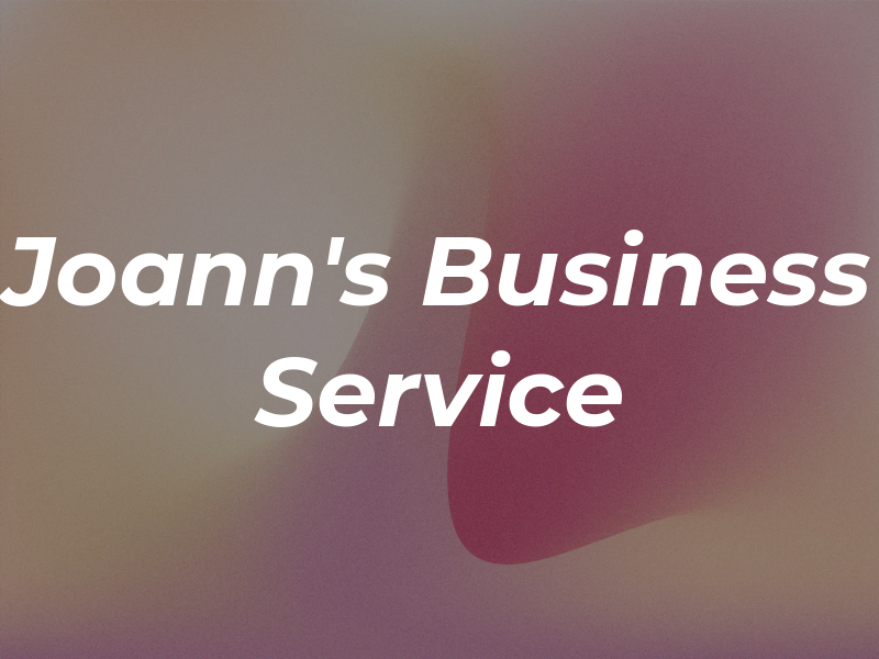 Joann's Business & Tax Service