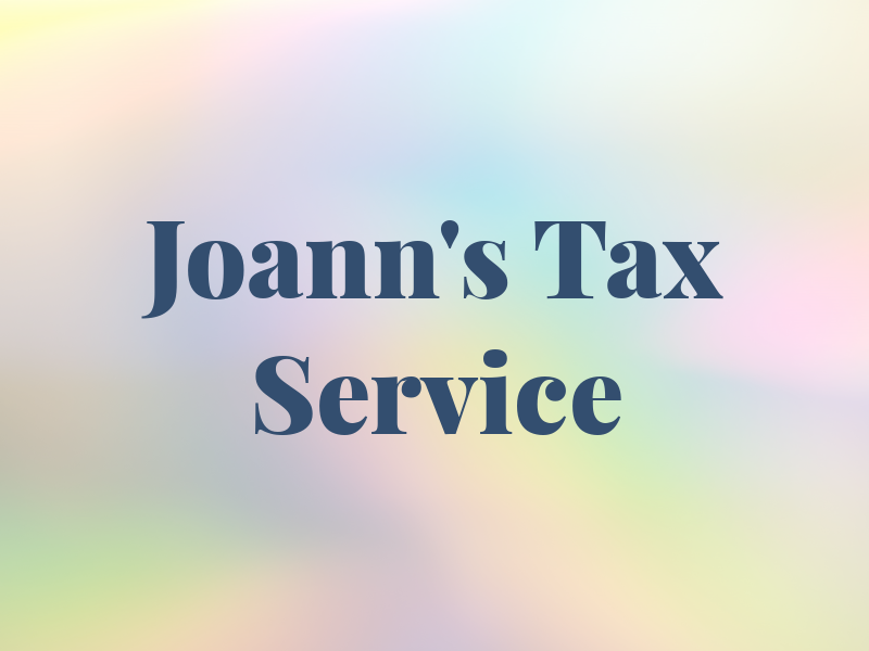 Joann's Tax Service