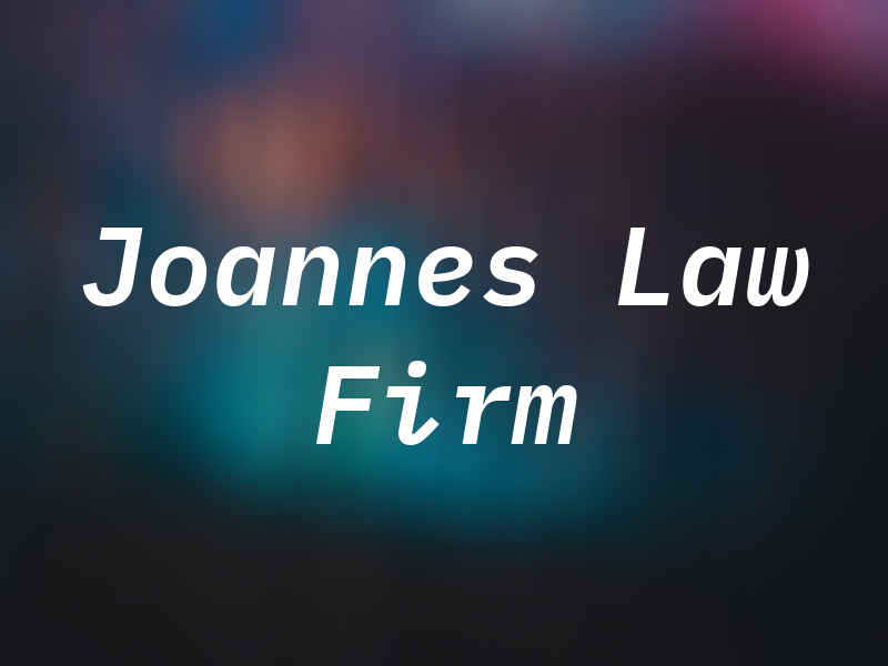 Joannes Law Firm