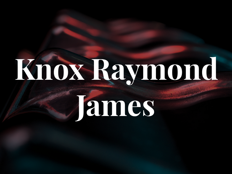 Joe Knox - Raymond James