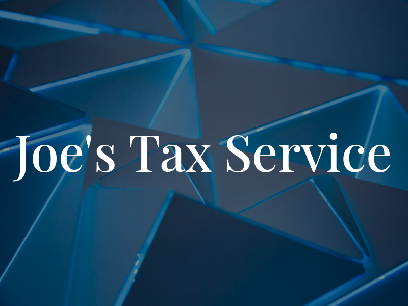 Joe's Tax Service