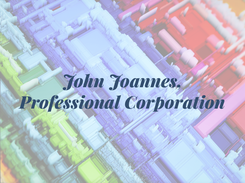 John A. Joannes, A Professional Corporation