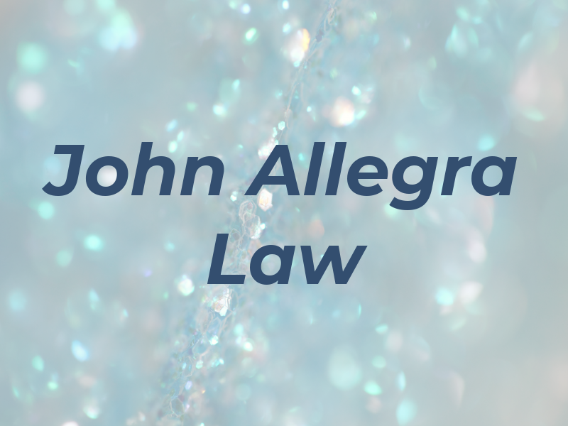 John Allegra Law
