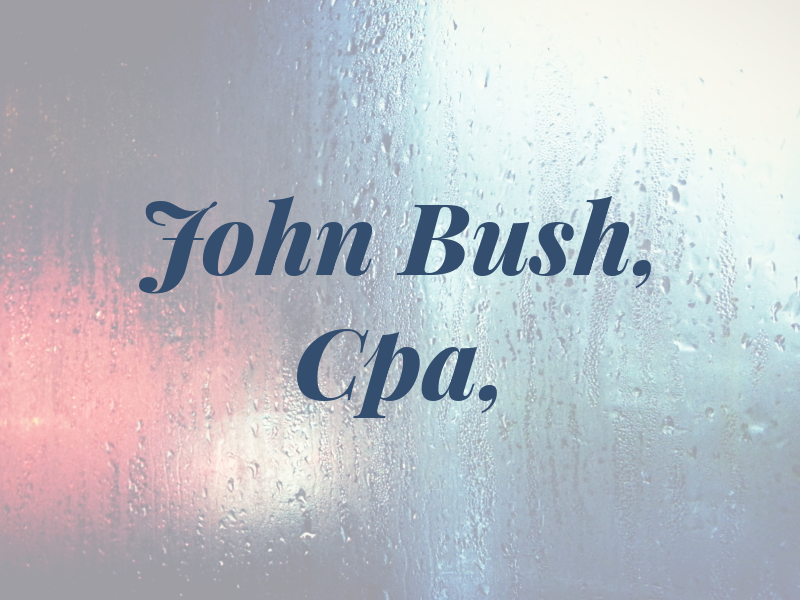 John Bush, Cpa, PA