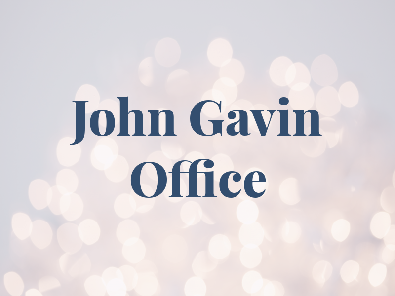 John Gavin Law Office