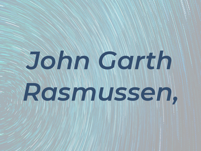 John Garth Rasmussen, CPA