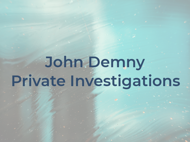 John Demny Private Investigations