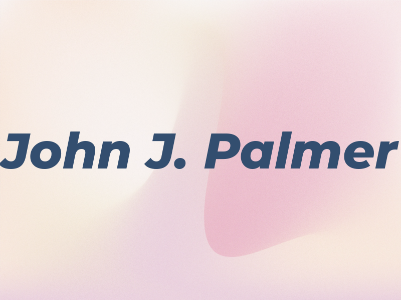 John J. Palmer