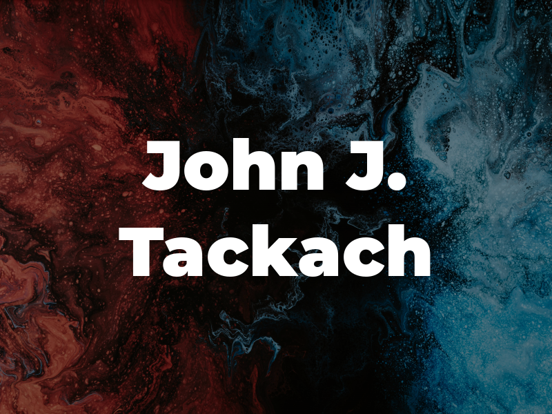 John J. Tackach