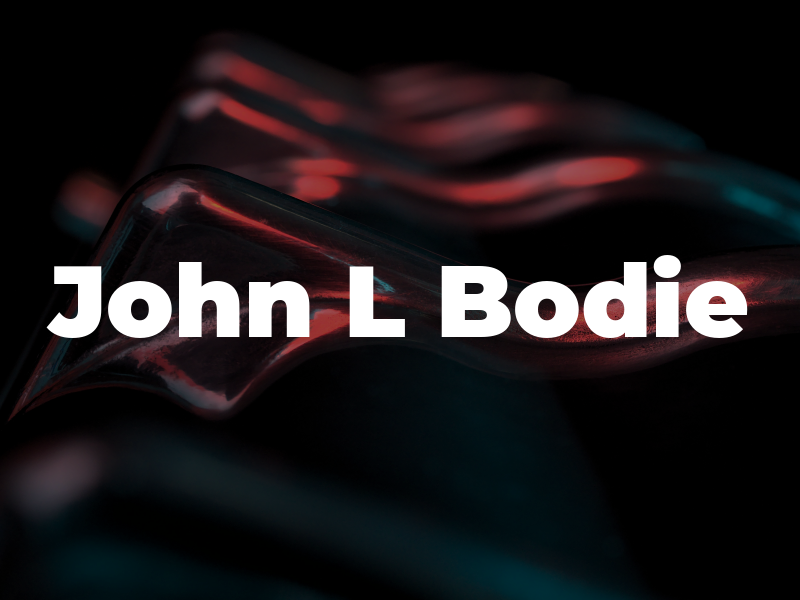 John L Bodie