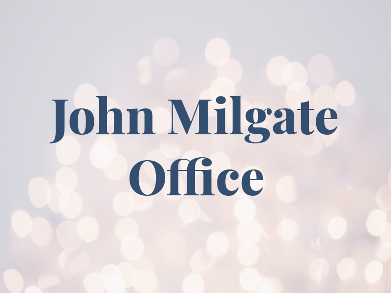 John Milgate Law Office