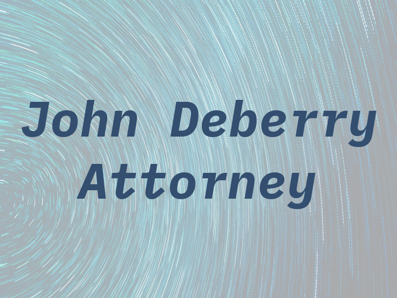 John S Deberry Attorney