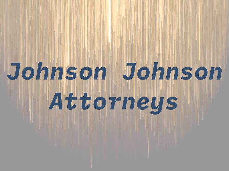 Johnson & Johnson Attorneys At Law