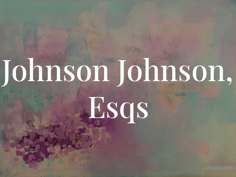 Johnson & Johnson, Esqs