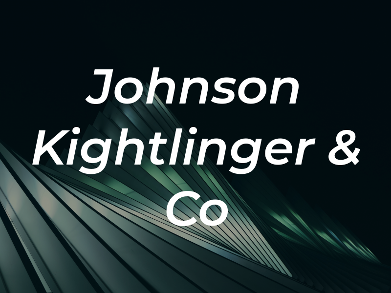 Johnson Kightlinger & Co