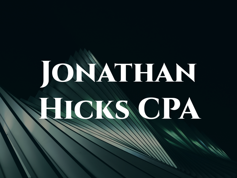 Jonathan Hicks CPA