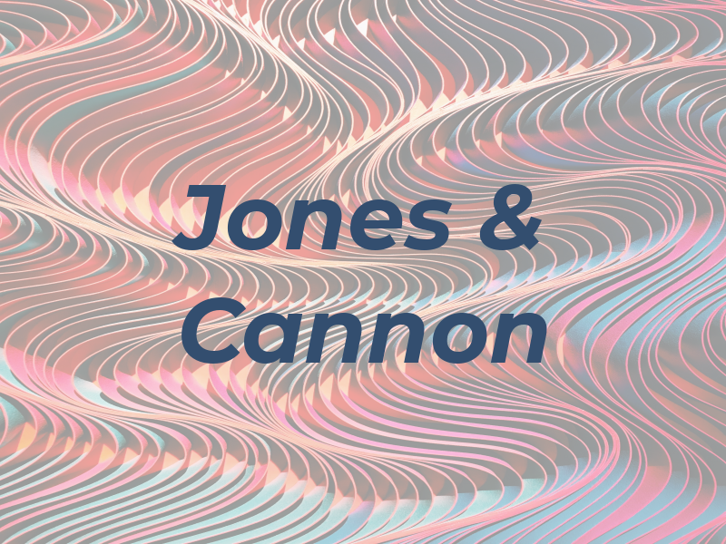 Jones & Cannon