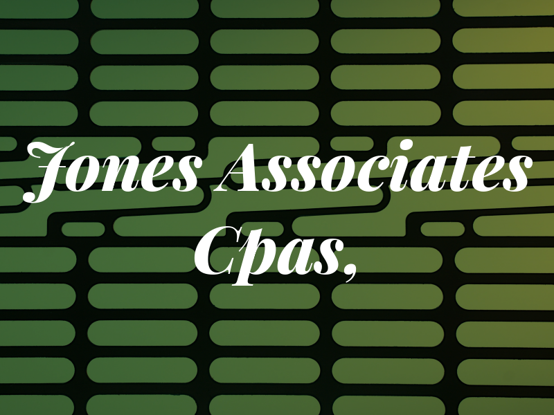 Jones & Associates Cpas, PSC