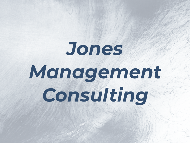 Jones Management Consulting