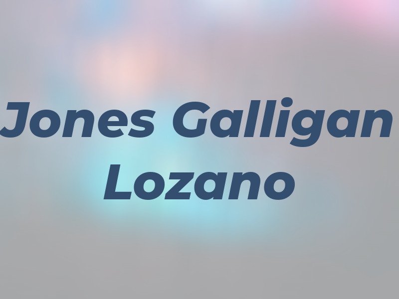 Jones Galligan Key & Lozano