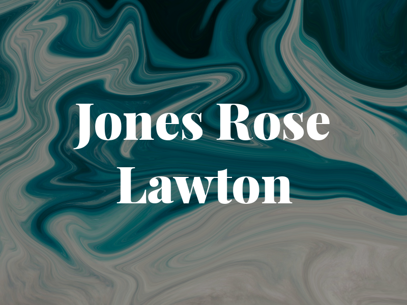 Jones Rose & Lawton