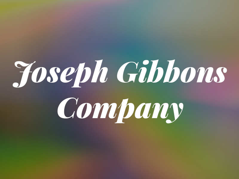 Joseph E. Gibbons & Company