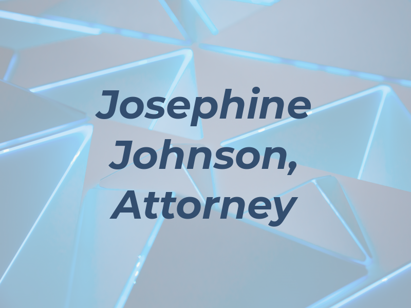 Josephine L Johnson, Attorney at Law