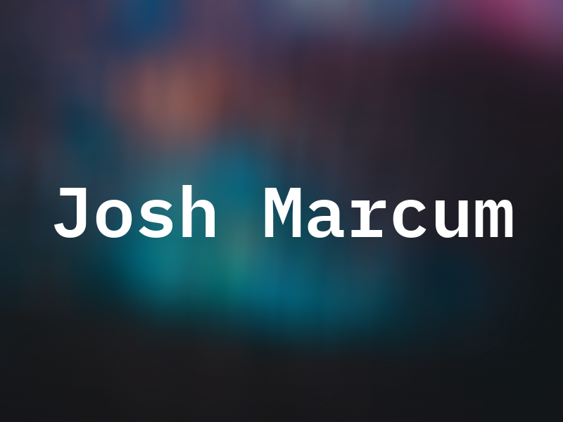 Josh Marcum