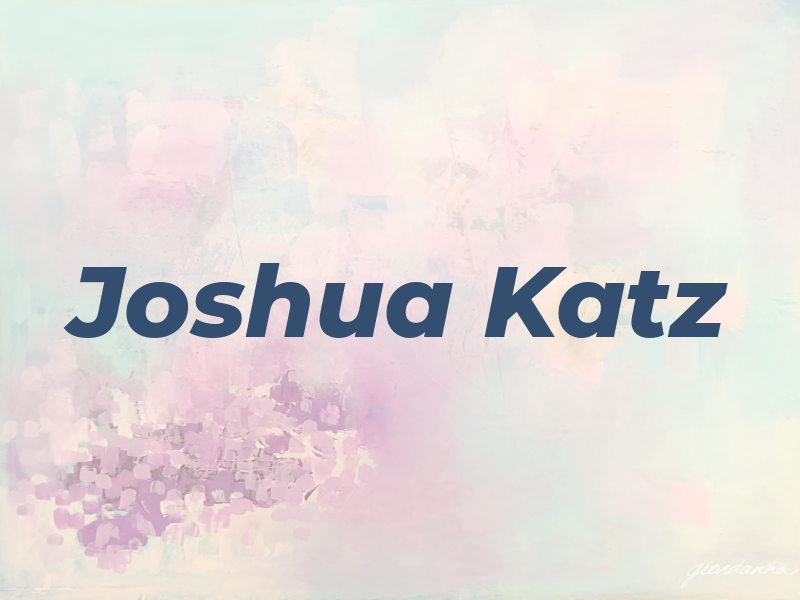 Joshua Katz