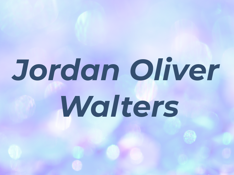 Jordan Oliver & Walters