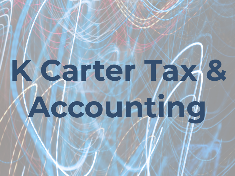 K Carter Tax & Accounting