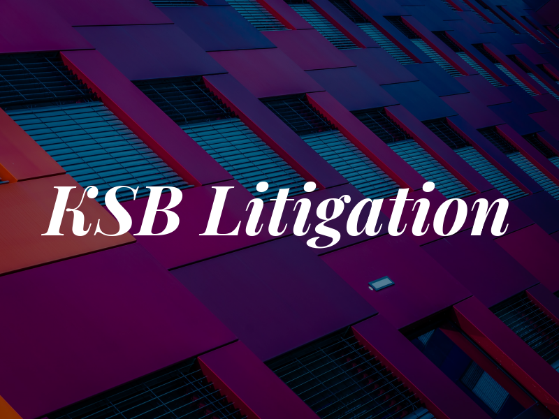 KSB Litigation