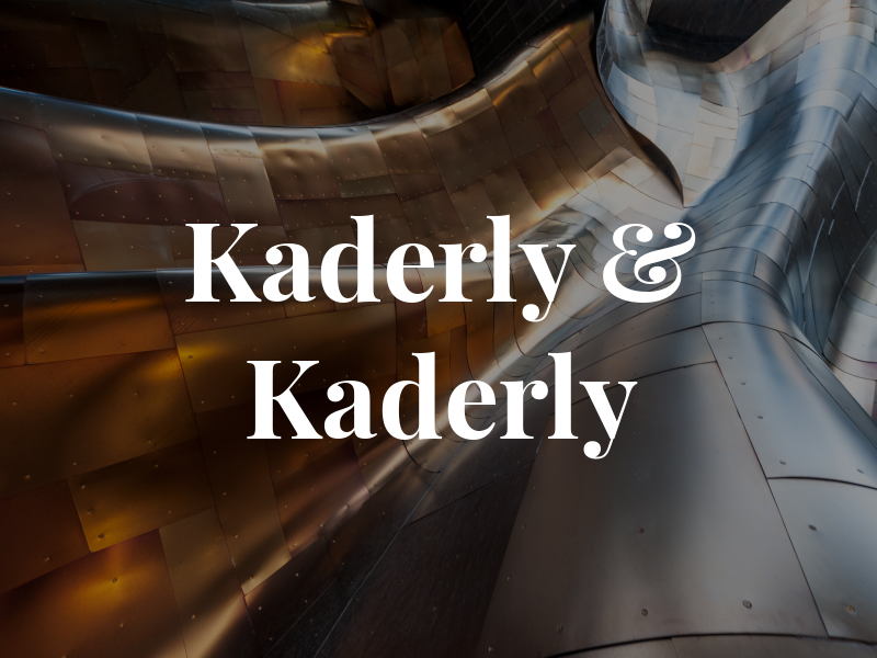 Kaderly & Kaderly
