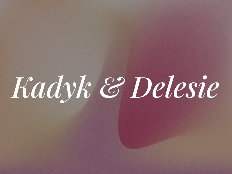 Kadyk & Delesie