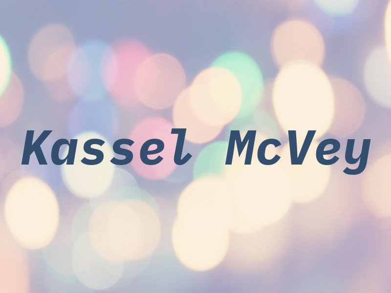 Kassel McVey