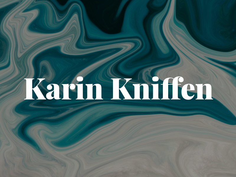 Karin Kniffen